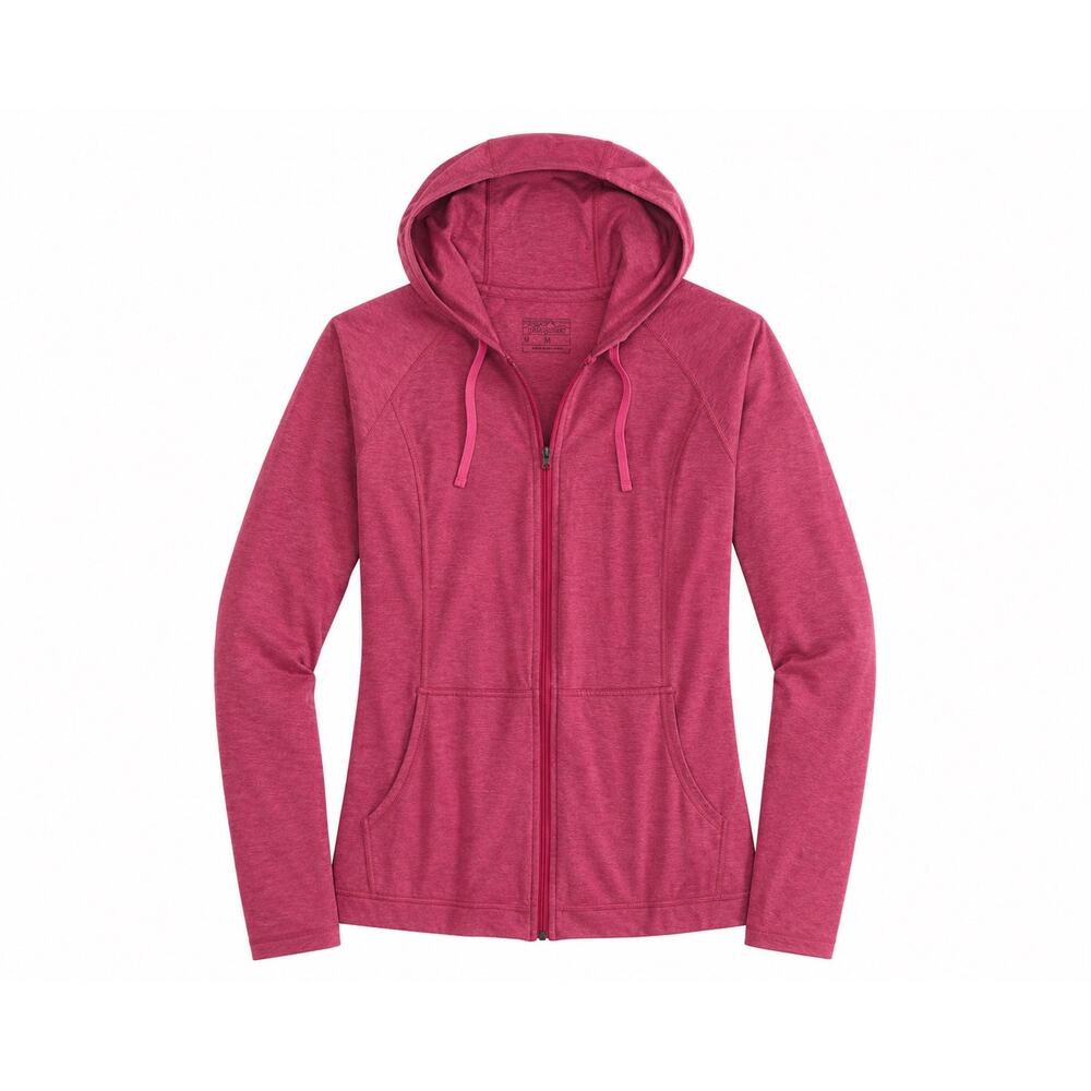 Patagonia Women’s Full Zip Hoodie Medium Pink Lightweight Athletic Jacket